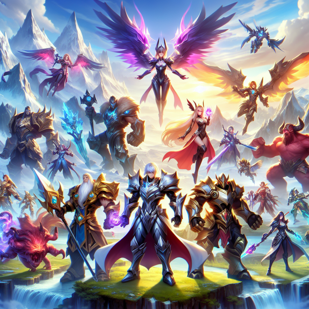 Epic Mobile Legends Hero Wallpaper: Tinggikan layar Anda dengan seni yang menakjubkan
