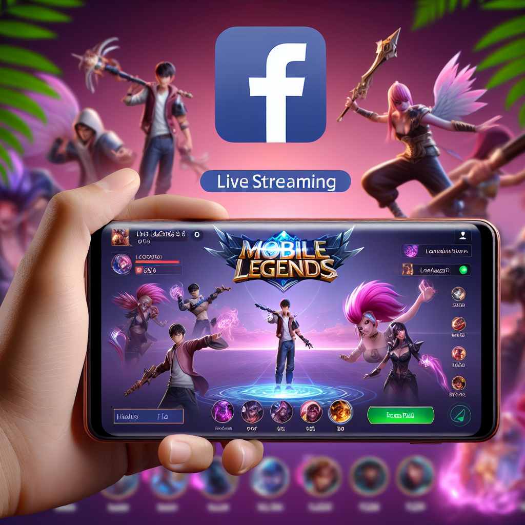 Cara Mudah Live Streaming Mobile Legends di Facebook