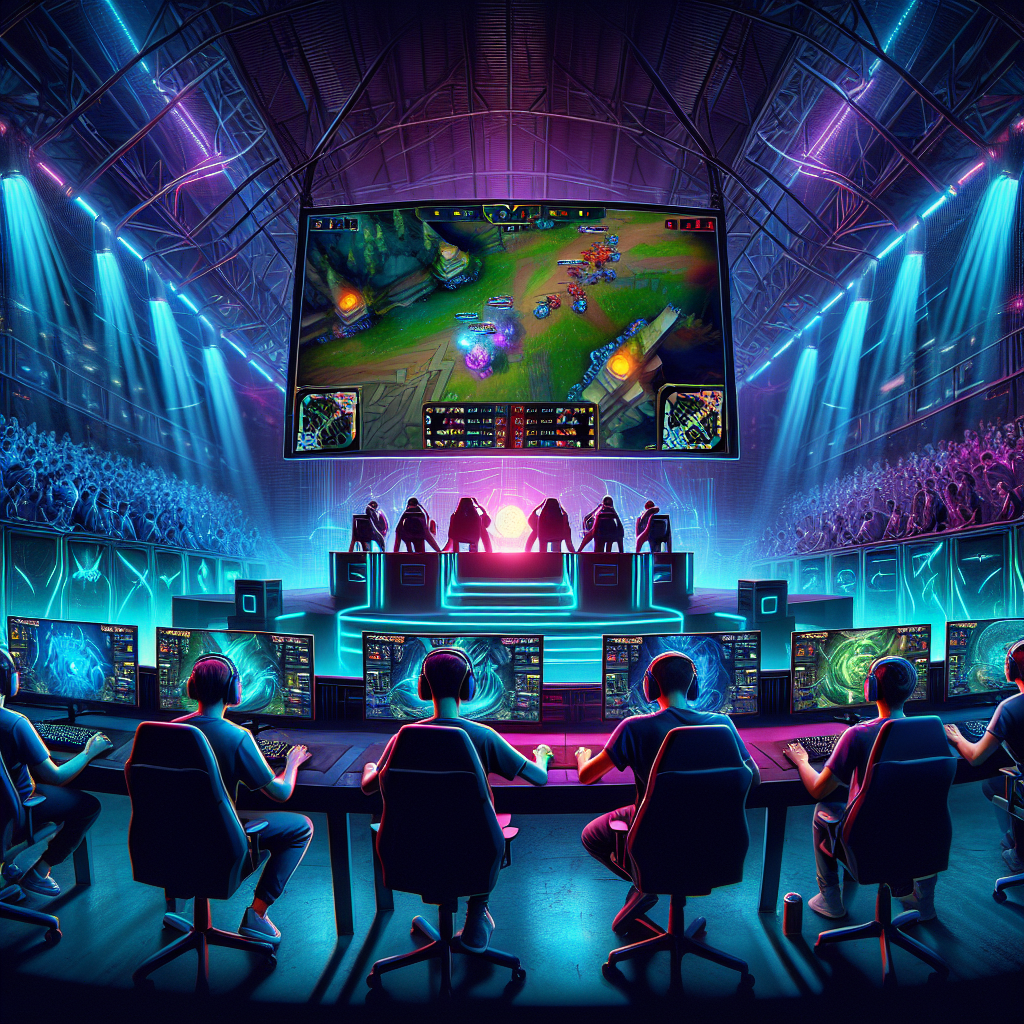 Showdown epik di ruang turnamen legenda seluler