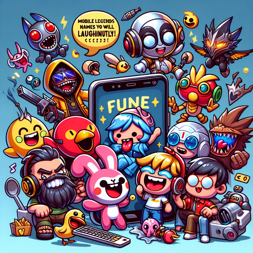 Ide Nama Mobile Legend Lucu yang Bikin Kamu Ngakak Terus